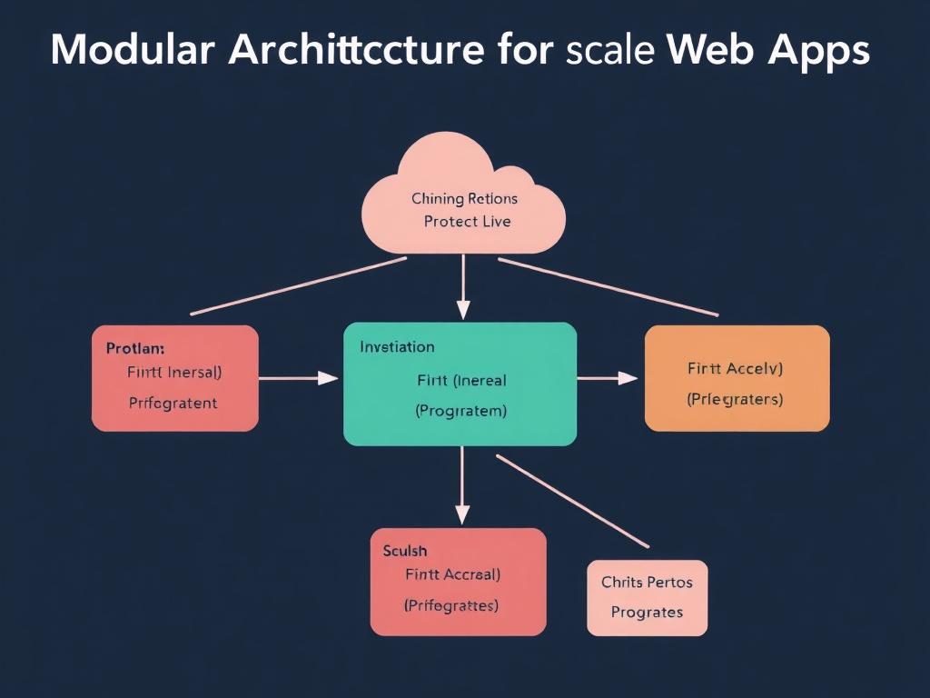 Modular Architecture for Scalable Web Apps. Inter-module communication patterns