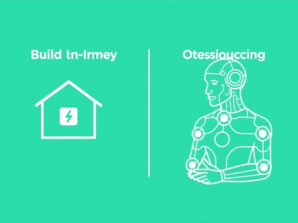 Building In-House vs Outsourcing AI Agents. Talent and organizational readiness